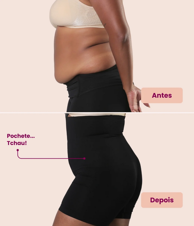 Slim Shaper - Short Modelador de Cintura Alta